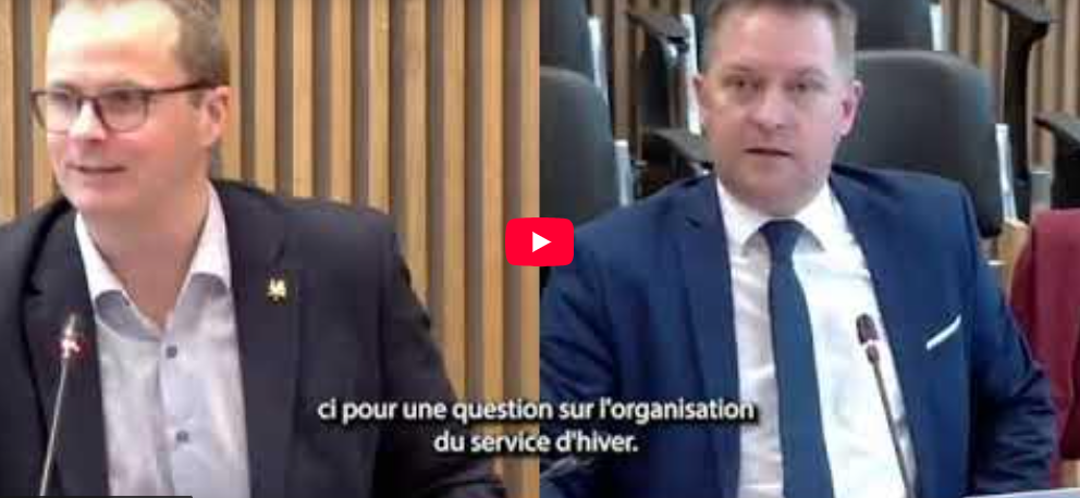 Bruno Lefebvre service d'hiver, coordination, coût annuel, sel, pneus d'hiver, sécurité routière, impact environnemental.