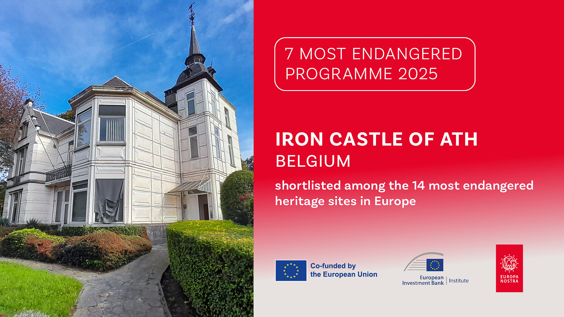 Chateau de fer ath bruno lefebvre patrimoine en danger