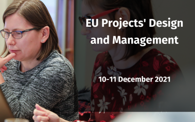 TRAINING FOR FUNDING | EU Projects’ Design and Management (10-11 December 2021)