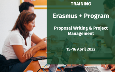 TRAINING | Proposal Writing & Project Management for the New Erasmus+ | 15-16 April 2022