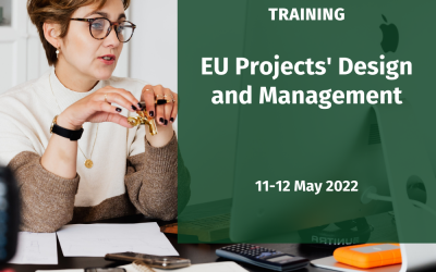 TRAINING FOR FUNDING | EU Projects’ Design and Management | 11-12 May 2022