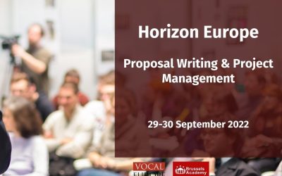 TRAINING | Proposal Writing and Project Management for EU Horizon Europe Program | 29-30 September 2022