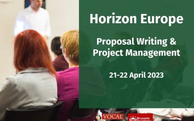 TRAINING | Proposal Writing and Project Management for EU Horizon Europe Program | 21-22 April 2023