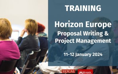 TRAINING | Proposal Writing and Project Management for EU Horizon Europe Program | 11-12 January 2024
