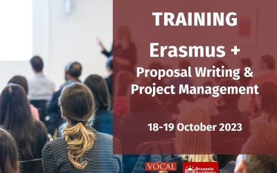 TRAINING | Proposal Writing & Project Management for the New Erasmus+ | 18-19 October 2023