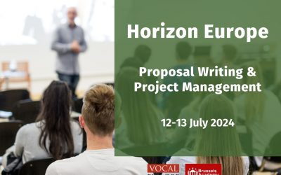 TRAINING | Proposal Writing and Project Management for EU Horizon Europe Program | 12-13 July 2024