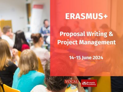 TRAINING | Proposal Writing & Project Management for the New Erasmus+ | 14-15 June 2024
