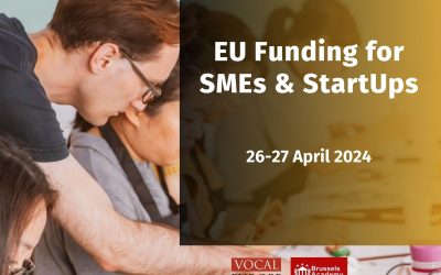 TRAINING | EU Funding Opportunities for SMEs and Start Ups: Project Design and Management | 26-27 April 2024