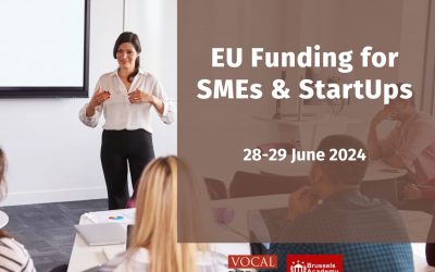TRAINING | EU Funding Opportunities for SMEs and Start Ups: Project Design and Management | 28-29 June 2024