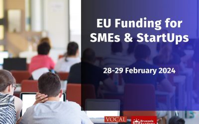 TRAINING | EU Funding Opportunities for SMEs and Start Ups: Project Design and Management | 28-29 February 2024