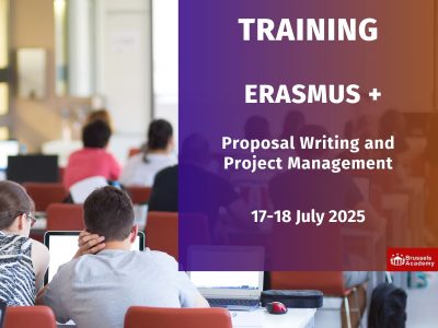 TRAINING | Proposal Writing & Project Management for the New Erasmus+ | 17-18 July 2025