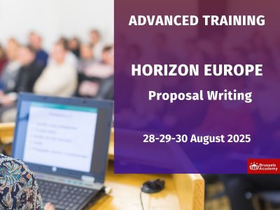 ADVANCED TRAINING | Horizon Europe Proposal Writing | 28-29-30 August 2025