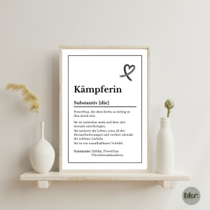 Kämpferin – Digitales Bild