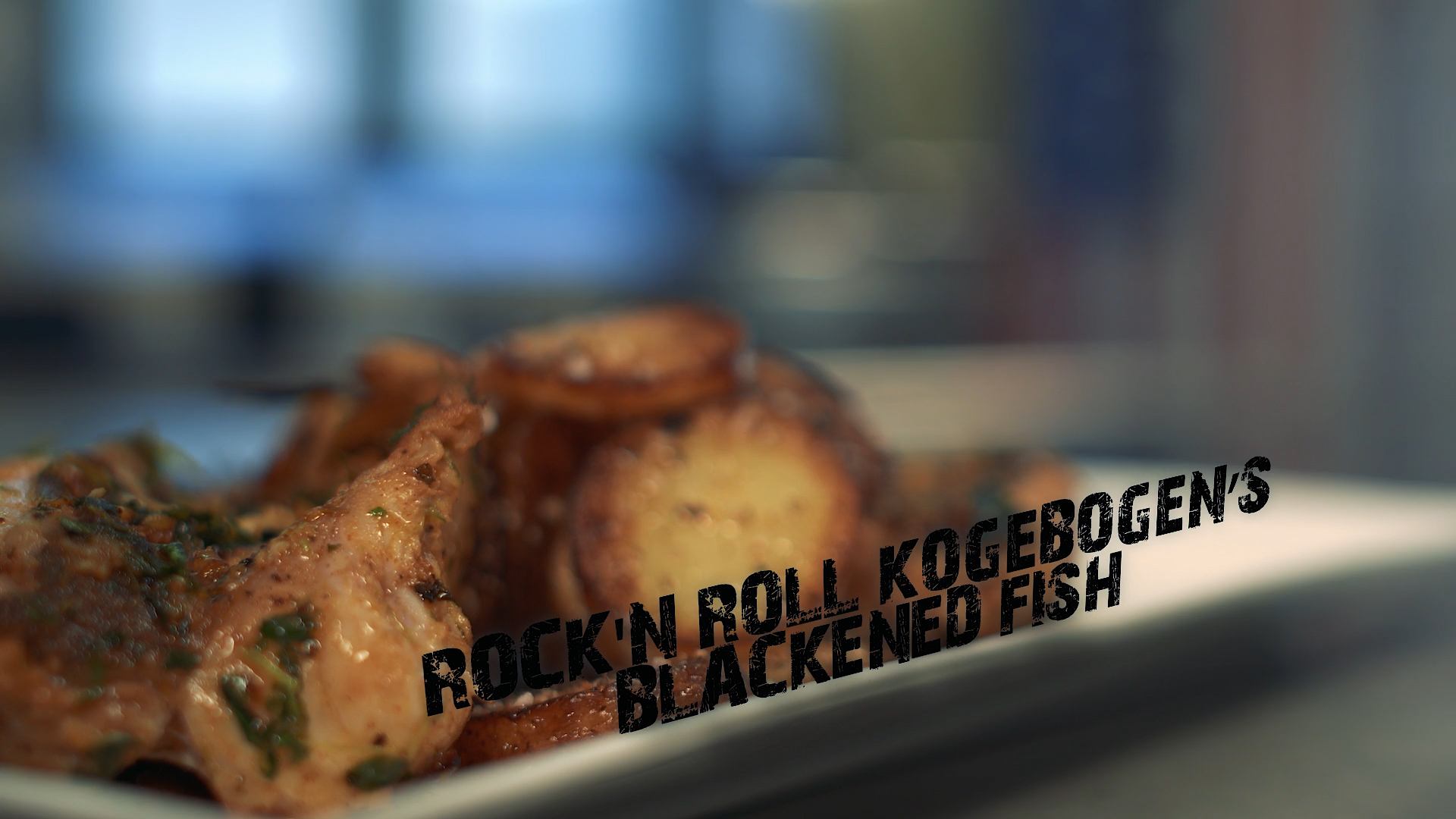 Rock’en Roll Kogebogen – Blackened Fish