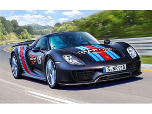 REV07027 Porsche 918 "Weissach Sport" Plastic Kit