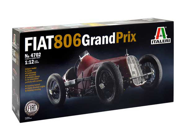 ITA4702 Fiat 806 Grand Prix Plastic Kit