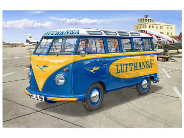 REV07436 VW T1 Samba Bus "Lufthansa" Plastic Kit