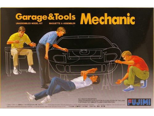 FUJ110035 Mechanic Figures Plastic Kit