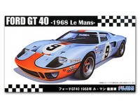 FUJ126050 Ford GT40  '68 Le Mans winner Plastic Kit