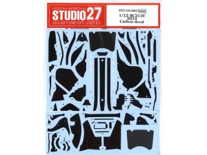 STU27CD12005 Honda RC213V  2014 carbon decal Waterslide decal Decal