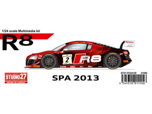 STU27FK24125 Audi R8  Spa 2013 Multimedia Kit