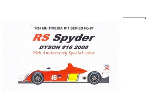 STU27FK2497 Porsche RS-spider #16  Memorial livery Multimedia Kit