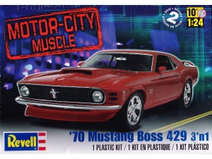 REVUS85-2149 70 Mustang Boss 429  3'n1 Plastic Kit