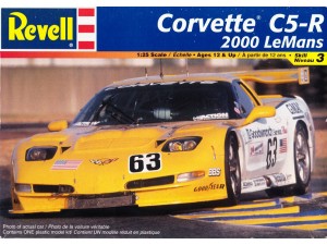 REVUS85-2354 Corvette C5-R  Le Mans 2000 Plastic Kit