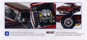 REVUS85-4377 67 Nickey Camaro RS/SS  427 Plastic Kit
