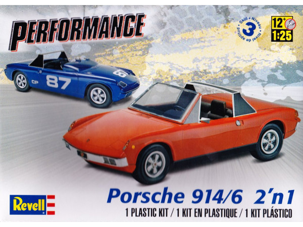 REVUS85-4378 Porsche 914/6  2'n1 Plastic Kit