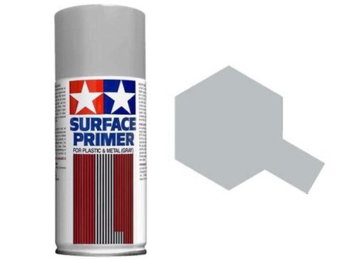 TAM87064 Tamiya surface primer light grey 180 ml Paint Material