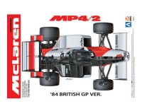 BEE20001 Mclaren MP4/2 1984 British GP Plastic Kit