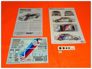 BEE24009 BMW M3 (E30) 1991 Deutschland Year Champion Plastic Kit