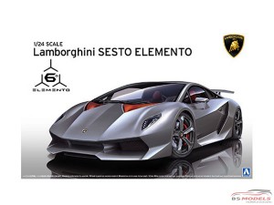 AOS01074 Lamborghini SESTO ELEMENTO overseas edition Plastic Kit