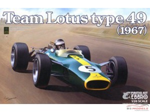 EBR20004 Team Lotus type 49  1967 Plastic Kit