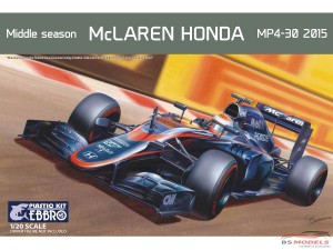 EBR20014 Mclaren honda MP4/30  2015 middle season Plastic Kit