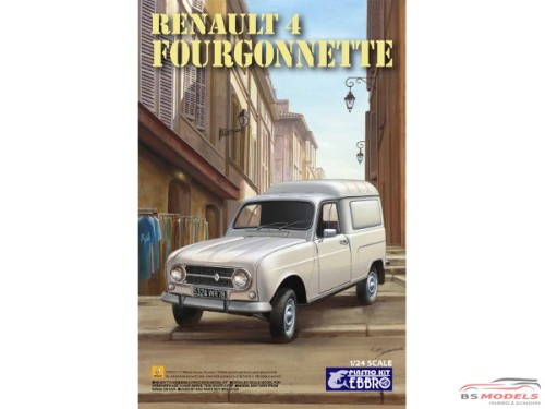 EBR25003 Renault R4 Fourgonnette Plastic Kit