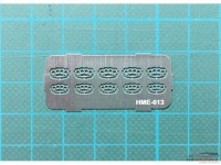 HME013 Knuckle duster set Etched metal Accessoires