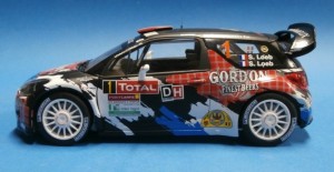 TK24-398 Citroën DS3 WRC Loeb - Loeb - winner Condroz rally 2013 decal Waterslide decal Decal