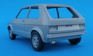 TK24-411 VW Golf GTI MK1  set calandre 4 phares + 2 pots "sport" for Revell Multimedia Accessoires