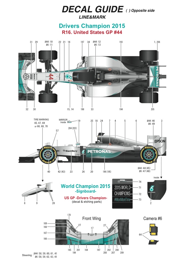 1:20 - Mercedes F1 W06 Hybrid US GP - World Champion 2015 - Lewis Hamilton