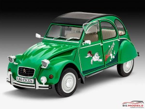 REV07053 Citroën 2CV  Sausss Ente Plastic Kit