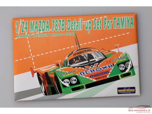 HD020237 Mazda 787B  PE + metal parts + resin (for Tamiya) Multimedia Accessoires