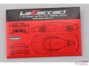 HD020271 La Ferrari  PE + resin   (for Tamiya) Multimedia Accessoires