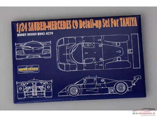 HD020279 Sauber-Mercedes C9  PE+metal parts+resin  (for Tamiya) Multimedia Accessoires