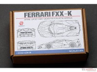 HD020343 Ferrari FXX-K   PE+metal parts+resin  (for Tamiya) Multimedia Accessoires