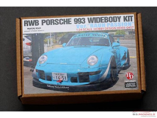 HD030457 RWB Porsche 993 widebody transkit "China Shanghai Sopranos" Multimedia Transkit