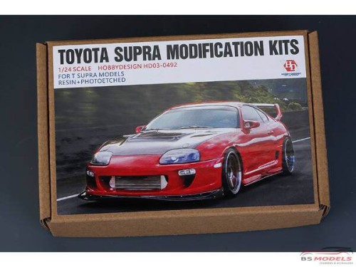 HD030492 Toyota Supra  transkit  PE+resin+metal parts Multimedia Transkit