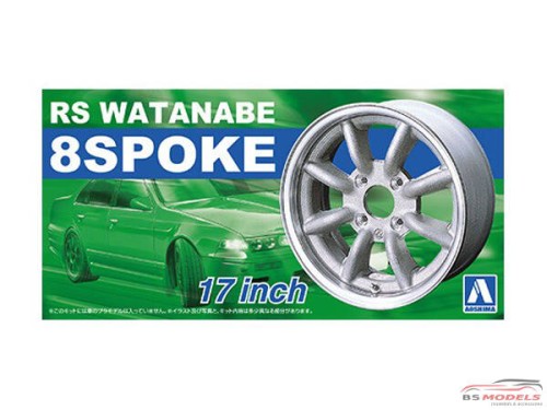 AOS05243 RS Watanabe 8 spoke - 17 inch Plastic Accessoires