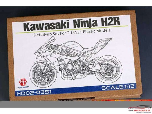 HD02351 Kawasaki Ninja H2R detail up set for TAM14131 Multimedia Accessoires